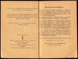 Kezelési útmutató Simson-kismotorkerékpárhoz. Leipzig, 1973, VEB Fachbuchverlag. Fekete-fehér képekk...