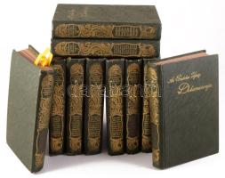 Kabos Ede (szerk.): Az Érdekes Újság Dekameronja. Száz magyar író száz legjobb novellája. I-X. köt. [Teljes.] Bp., [1913-1916], Légrády. Benne számos az írók portréival, köztük Ady Endre, Heltai Jenő, Krúdy Gyula, Csáth Géza, Móricz Zsigmond és mások. Kiadói aranyozott egészvászon sorozatkötés, vegyes állapotban. (A 8. kötet gerincén tévesen 2. szerepel.)