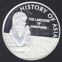 Niue 2003. 5$ Ag "Hammurápi törvénykönyve" T:PP tanúsítvánnyal!