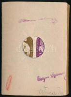 1941 100 db Művész blokk eredeti nyomdai kötésben (150.000)