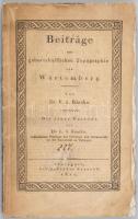 Riecke, Leopold Sokrates: Beiträge zur geburtshülflichen Topographie von Württemberg.  Tübingen. 182...