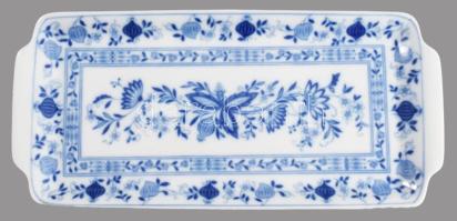 4 részes hagymamintás szervírozó összeállítás, kínáló, szószos, kiöntő hosszú tálca