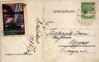 1917 Francia hidroplán (olasz szolgálatban), amelyet Trieszt mellett lőttünk le. A francia pilóta és...