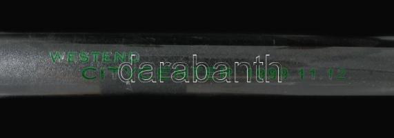 Üveg sétabot díszbot, Westend márkával, h: 87 cm /// KIZÁRÓLAG SZEMÉLYES ÁTVÉTEL, NEM POSTÁZZUK! / O...