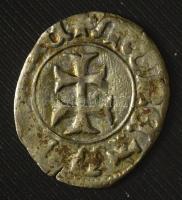 1383. Denár Ag "Mária" (0,46g) T:VF patina kis repedés Hungary 1383. Denar Ag "Maria" (0,46g) C:VF patina, tiny crack Huszár: 566., Unger I.: 442.a