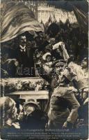 1916 Leipzig, Deutsch-ungarische Waffenbrüderschaft / German-Hungarian military postcard. photo + "K.D. Feldpostamt 24. Reservekorps" (EK)