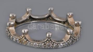 Ezüst (Ag) gyűrű Pandora jelzéssel, méret: 59, bruttó: 2,78 g