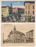 Kolozsvár, Cluj; - 12 db RÉGI város képeslap / 12 pre-1945 town-view postcards