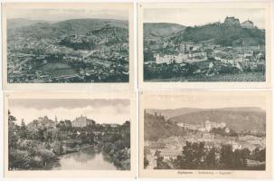 Segesvár, Schässburg, Sighisoara; - 6 db RÉGI város képeslap / 6 pre-1945 town-view postcards