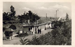 Balatonakarattya Bahnhof Foto AK