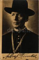 1938 Andrej Hlinka (1864-1938), római katolikus szlovák pap, a második világháború előtti időszak egyik legjelentősebb, szélsőségesen nacionalista szlovák politikusa, alkalmi bélyegzéssel / Slovak Catholic priest + " RUZOMBEROK 27.IX.1864 ANDREJ HLINKA 16. VIII. 1938" So. Stpl. photo