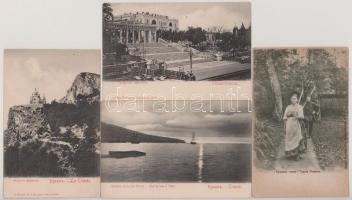 28 db RÉGI orosz, ukrán és kaukázusi város képeslap; postatiszta, szép állapotban / 28 pre-1945 Russ...