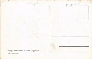 Megyaszó, Református templom, Hangya szövetkezet üzlete és saját kiadása (EK)