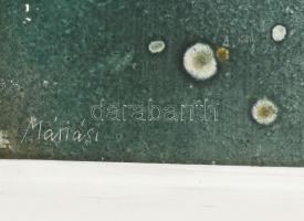 Máriási Masznyik Iván (1928-1997): A tenger mélységeiben. Olaj, farost, jelezve balra lent, hátoldal...