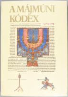 A Májmúni kódex. Móse Májmúni törvénykódexe. A budapesti "Misné Tóra" legszebb lapjai. Vál. és a bevezető tanulmányt írta: Scheiber Sándor. Bp., 1980, Magyar Helikon - Corvina. Kiadói kartonált papírkötés, kiadói papír védőborítóban, a védőborító sarkán ázásnyommal, sérült, foltos kiadói kartontokban.