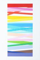 Havasi Emőke (1965-): "Summer lights", 2025. Akril, vászon, jelzett a hátoldalán, 60×40 cm.