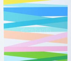 Havasi Emőke (1965-): "Summer lights", 2025. Akril, vászon, jelzett a hátoldalán, 60×40 cm