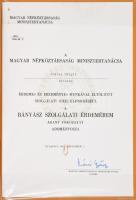 ca 1930-1980 Igazolványok, két bányász szolgálati érdemérem adományozó oklevéllel