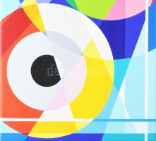 Havasi Emőke (1965-): "Solar fields", 2025. Akril, vászon, jelzett a hátoldalán, 60×40 cm