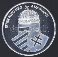 DN "Nemzetünk nagyjai-Mátyás király" Ag emlékérem 10,37g T:PP