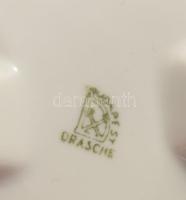 1940 Drasche "Kolozsvár visszatért" emlék bonbonier, jelzett, fedelen kis lepattanással, 1...