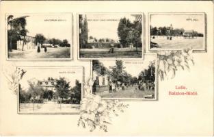 Balatonlelle, Lelle; Római katolikus templom környéke, Budapesti Erzsébet szünidei gyermekmenhely, H...