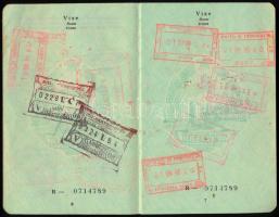 1990 Román útlevél, még szocialista népköztársasági