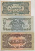 Rendkívül tartalmas 95db-os korona-pengő bankjegy tétel, közte sok ritka kiadás vagy ritkán előfordu...