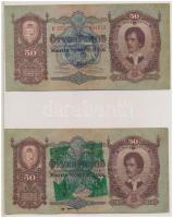 Rendkívül tartalmas 95db-os korona-pengő bankjegy tétel, közte sok ritka kiadás vagy ritkán előfordu...