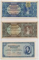 Rendkívül tartalmas 95db-os korona-pengő bankjegy tétel, közte sok ritka kiadás vagy ritkán előfordu...