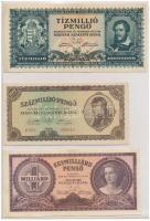 Rendkívül tartalmas 95db-os korona-pengő bankjegy tétel, közte sok ritka kiadás vagy ritkán előfordu...