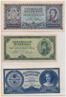 Rendkívül tartalmas 95db-os korona-pengő bankjegy tétel, közte sok ritka kiadás vagy ritkán előfordu...