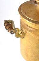 Orosz réz szamovár. XIX. sz. vége, számmal jelzett. 55 cm