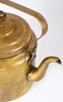 Teáskanna réz. XIX. sz. vége, 28x25 cm