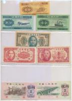 Vegyes, 56db-os külföldi bankjegy tétel, benne Kínai Köztársaság, Kínai Népköztársaság, Jugoszlávia,...