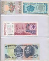 Vegyes, 56db-os külföldi bankjegy tétel, benne Kínai Köztársaság, Kínai Népköztársaság, Jugoszlávia,...