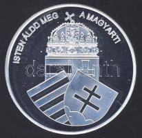 DN "Nemzetünk nagyjai-II. Rákóczi Ferenc" Ag emlékérem 10,37g T:PP