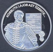 DN "Nemzetünk nagyjai-Kossuth Lajos" Ag emlékérem 10,37g T:PP