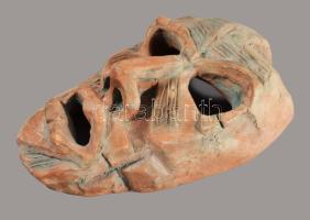 Brutalista kerámia maszk, 25x16 cm