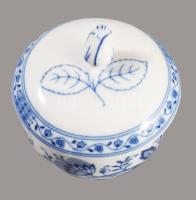 Tirschenreuth hagymamintás kanna, cukortartó és tejkiöntő, jelzett, hibátlan, m: 24 cm alatt