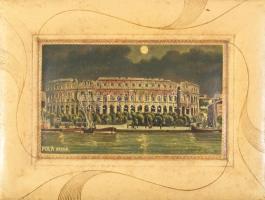 ca 1910 Pola bakelit kép 19x14 cm