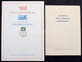 1969-1971 Az 1969. évi Nyári Egyetemek és az 1971. évi Budapest Nemzetközi Bélyegkiállítás teljes emlékbélyegzései