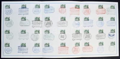 1969-1971 Az 1969. évi Nyári Egyetemek és az 1971. évi Budapest Nemzetközi Bélyegkiállítás teljes em...