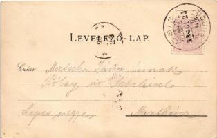 1898 Csíz, Csízfürdő, Kúpele Cíz; Kútház ivócsarnokkal, Vendéglő, fürdőház és lakházak, Igazgatói la...