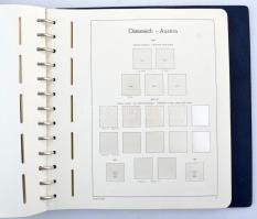 Leuchtturm Ausztria új falcmentes előnyomott album 1850-től 1920-ig benne Lombardia, Levant, Bosznia, Feldpost