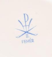 Herendi nagyméretű elefánt figura, jelzett, hibátlan, 36x24 cm. Ritka!