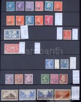 Franciaország gondosan kezelt és tárolt postatiszta gyűjtemény 1900-1960 45 db A4 méretű Hagner bera...