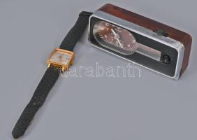 Luch karóra + Japán utazóóra, h: 11 cm