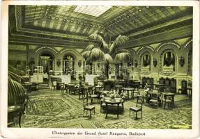 Budapest V. Grand Hotel Hungária, téli kert, étterem, belső (EM)