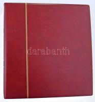 SAFE falcmentes előnyomott album Ausztria 2003-2009 közötti kisívek számára, bordó gyűrűs borítóval